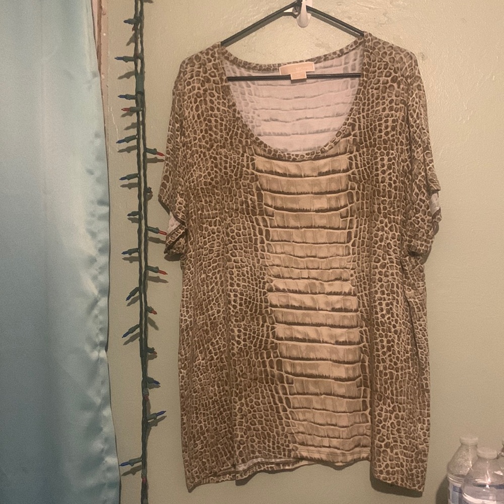 Patterned Michael Kors Shirt 2X